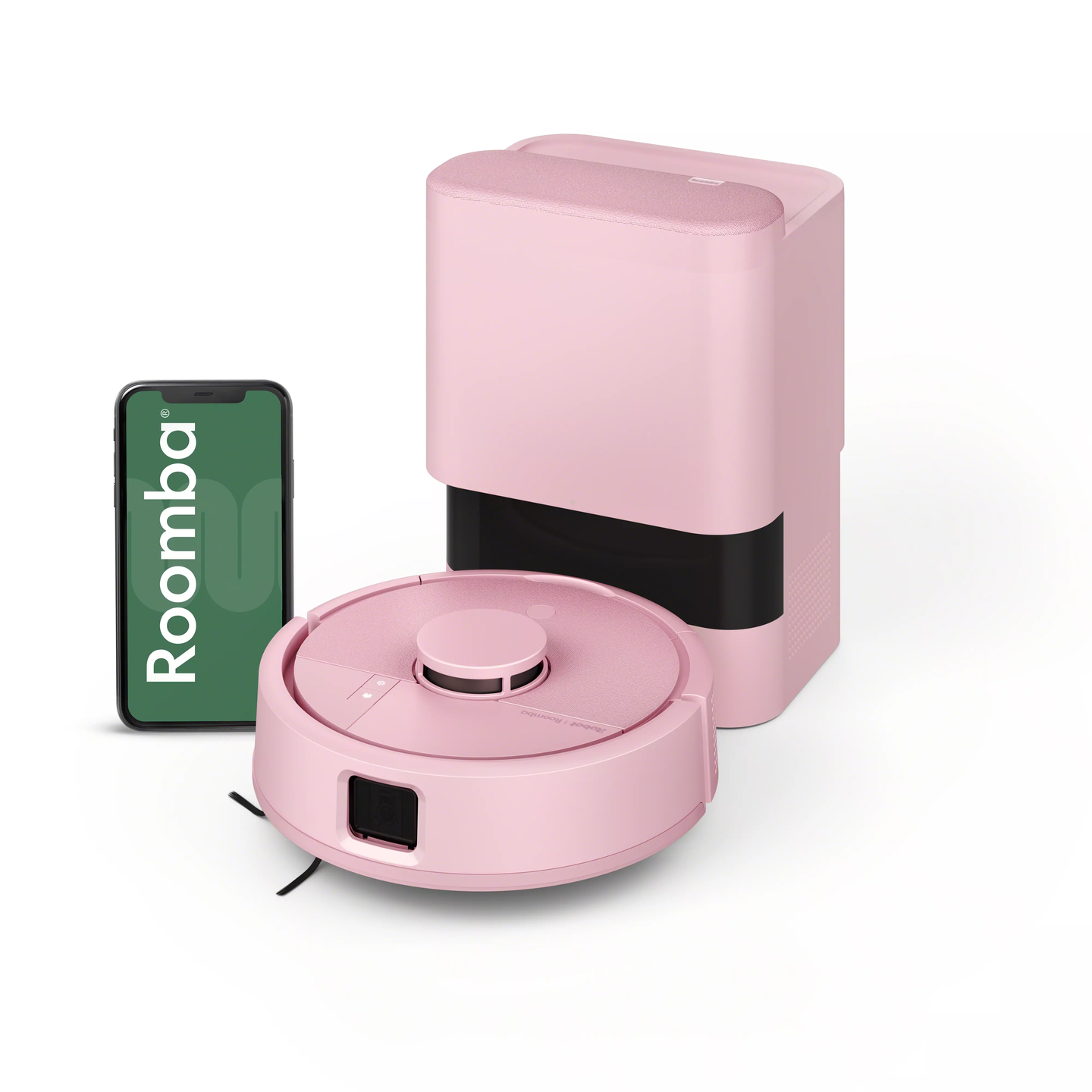 Robot Aspirador e Mopa Roomba&reg; Mini + Base AutoEmpty&trade; &ndash; Rosa